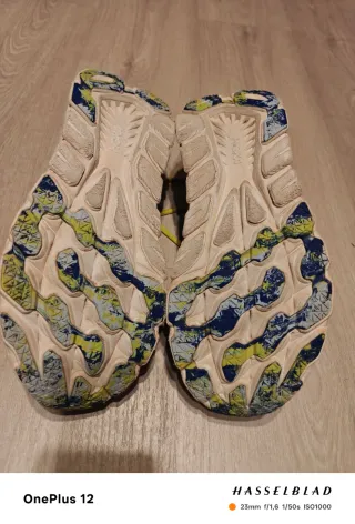 Zapatillas Hoka Rincon 3 Azul/Amarillo talla45 1/3