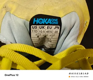 Zapatillas Hoka Rincon 3 Azul/Amarillo talla45 1/3