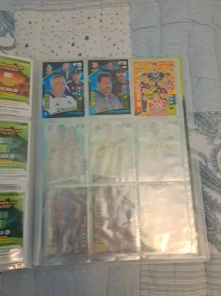 Colección cartas fútbol: +250, Balones Oro, Limita