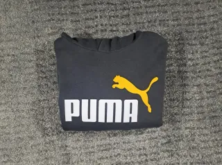 Sudadera Puma Negra con Capucha