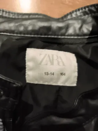Chaqueta de cuero talla 13-14