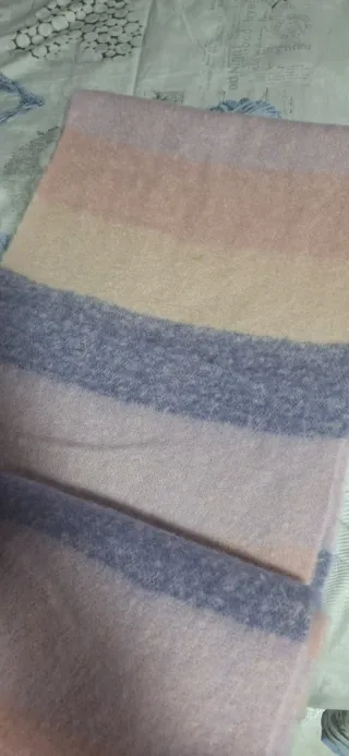 Sciarpa Terranova rosa e viola