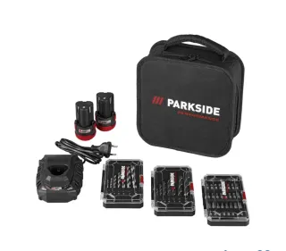 Set Taladro Atornillador Parkside