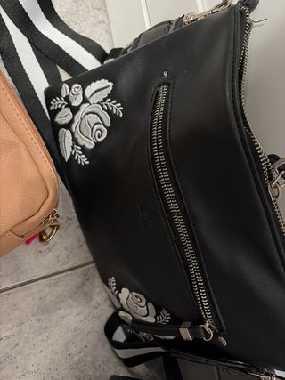 Lote 3 bolsos Misako: beige y negro