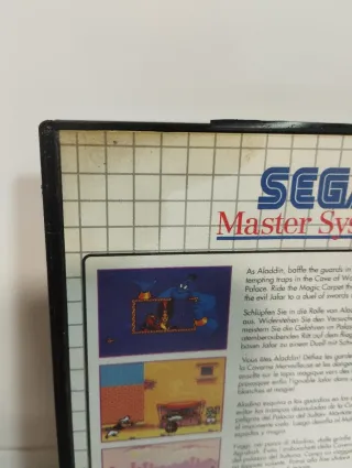 Aladdin Sega Master System