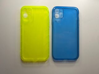 Fundas iPhone 11 (Amarillo y Azul)