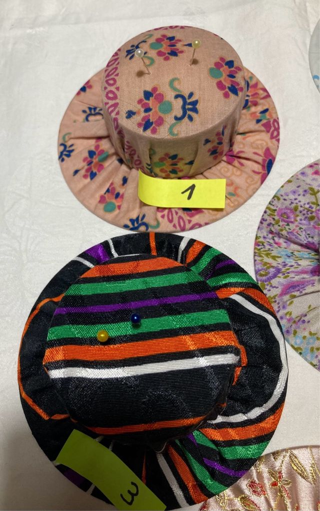 Alfileteros artesanales hechos a mano