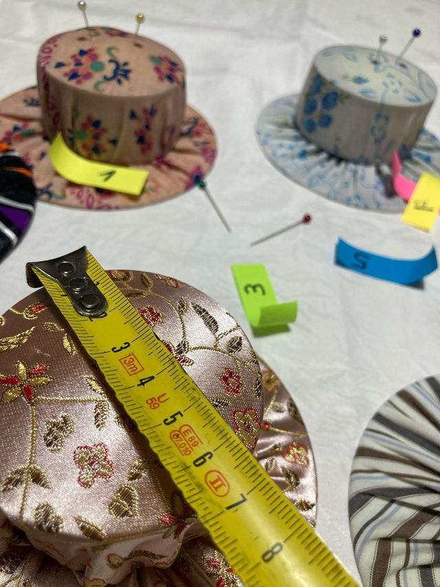 Alfileteros artesanales hechos a mano