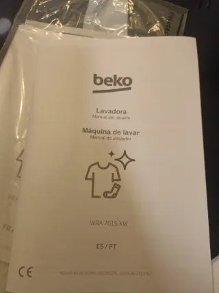 Lavadora Beko WRA 7615 XW en garantía