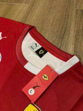 Camiseta Ferrari F1 Puma Roja