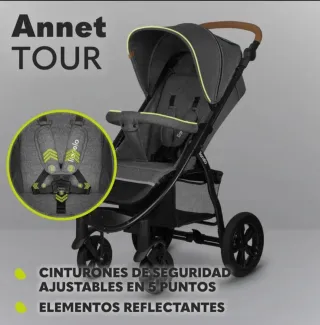Sillita de paseo Lionelo Annet tour impermeable