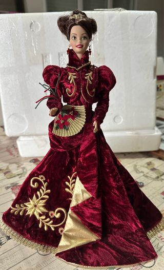 Barbie Porcelain Holiday Ball Edición Limitada