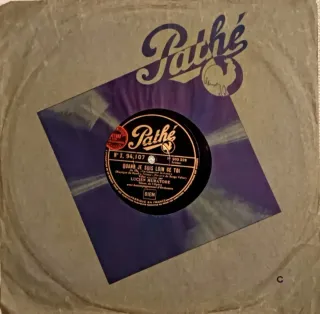 3 Discos Pizarra 78rpm Francia Años 30