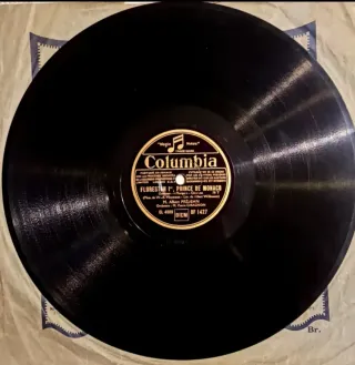 3 Discos Pizarra 78rpm Francia Años 30