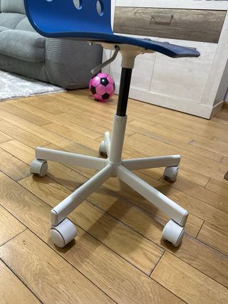 Silla de escritorio infantil Ikea azul