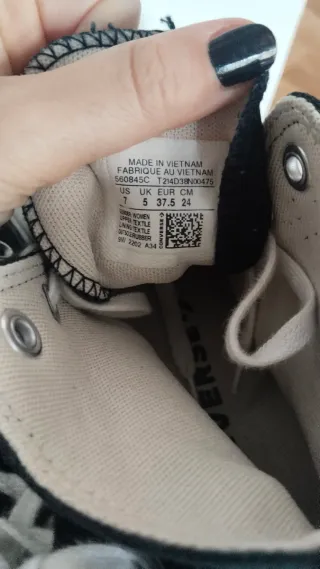 Converse Plataforma Negras