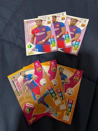 Cromos Adama Traoré (2 tipos)