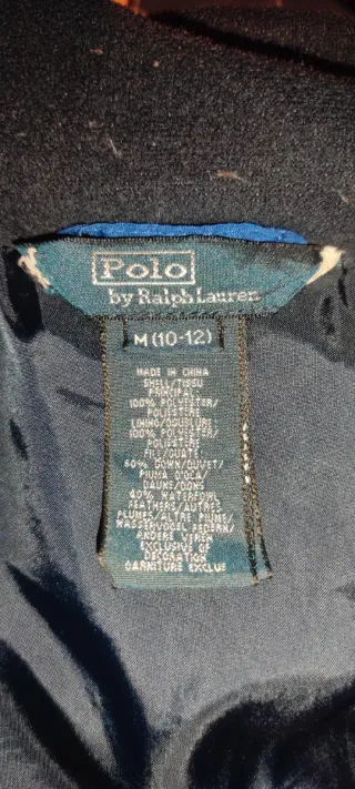 Chaqueta Polo Niño Talla M (10-12)