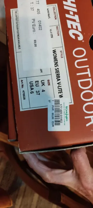 Botas de montaña Hi-Tec Talla 37