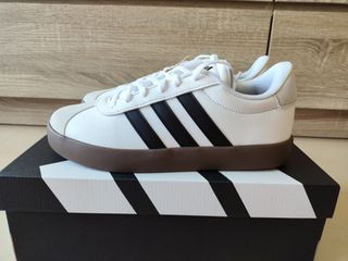 Zapatillas Adidas Court 3.0 Blancas Negras