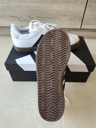 Zapatillas Adidas Court 3.0 Blancas Negras