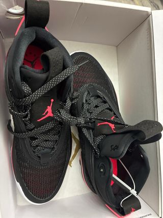 Air Jordan XXXVI (GS) Negro Rojo Talla 40