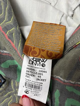 Americana Raw Patchwork NUEVA