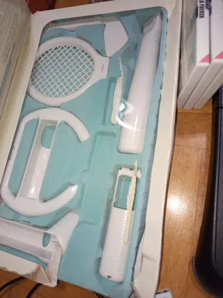 Nintendo wii con accesorios y 44 juegos