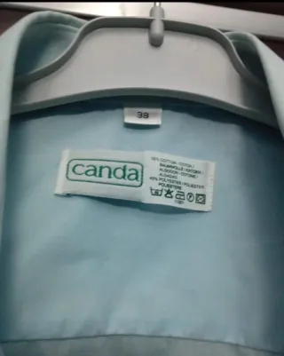 Camisa manga larga azul