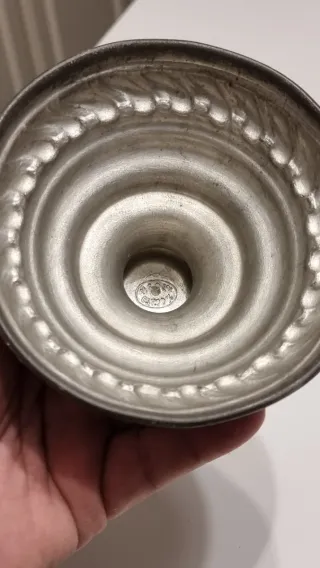 Par de Castiçais 99% Estanho