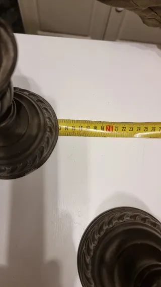 Par de Castiçais 99% Estanho