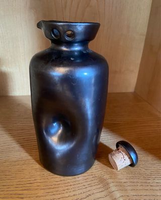 Bottiglia ceramica smaltata con tappo