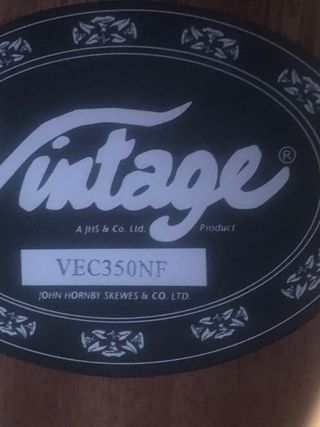 Guitarra Electroacústica Vintage VEC350NF