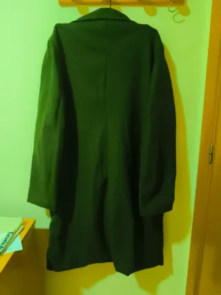 Parka abrigo hombre verde