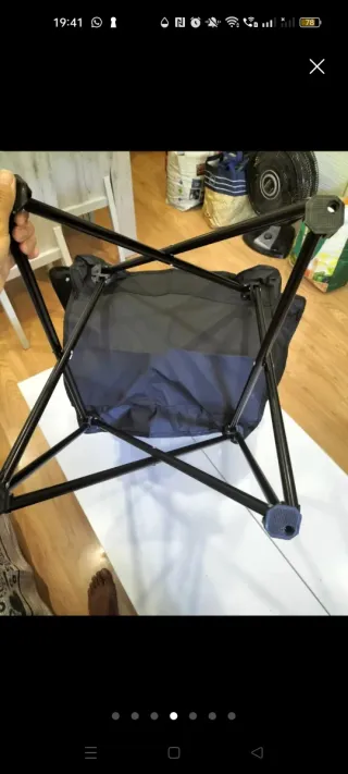 Silla plegable camping- NUEVA
