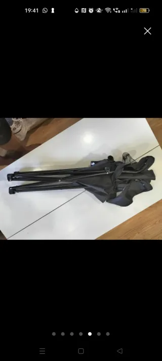 Silla plegable camping- NUEVA