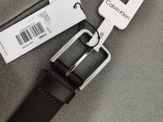 Calvin Klein cintura originale pelle taglia 90 cm