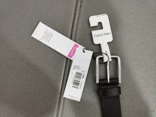 Calvin Klein cintura originale pelle taglia 90 cm