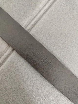 Calvin Klein cintura originale pelle taglia 90 cm