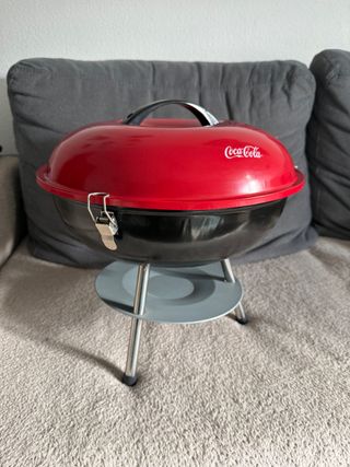 Grelhador BBQ Grill da Coca Cola Metálico