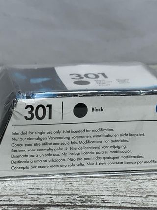 Tinta HP 301 Negra Nueva