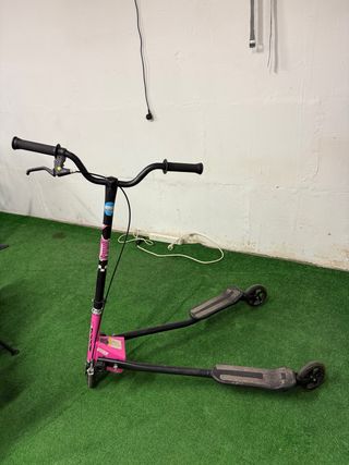 Patinete 3 Ruedas Plegable Rosa