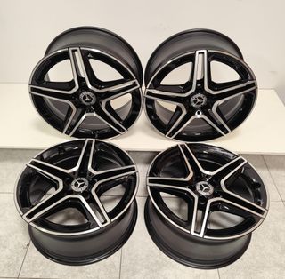 Juego Llantas Mercedes AMG R19 Doble Medida