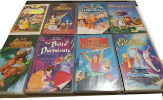 Lote 27 Películas VHS Disney (Español)