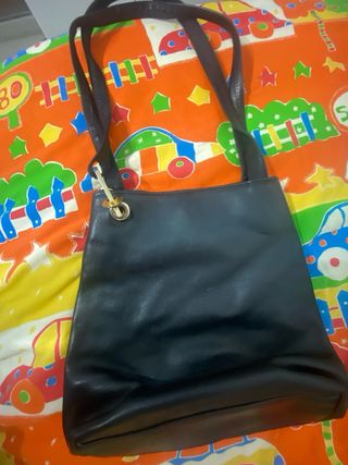 Bolso YKK Negro Vintage Mujer