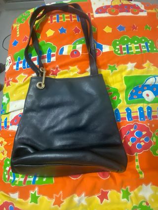 Bolso YKK Negro Vintage Mujer
