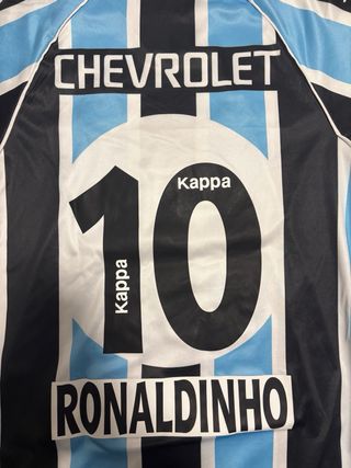 Camiseta Gremio Ronaldinho 1998 Talla L