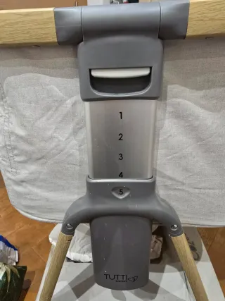 Cuna colecho madera y textil