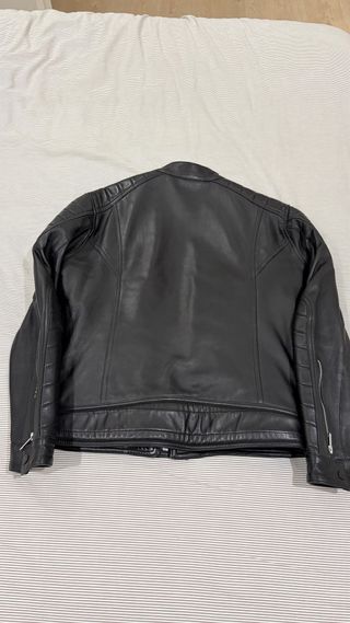 Cazadora Piel Replay Negra