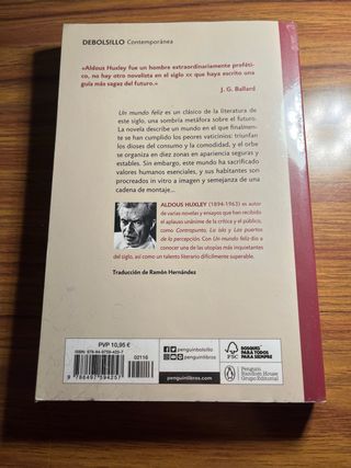 Un mundo feliz / Brave New World (Spanish Edition)